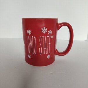 Red Ohio State University Ceramic Mug